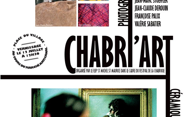Photo Exposition collective "Chabri'Art" (peintures, photographies, poteries et créations textiles)