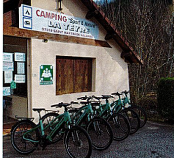 Photo Location de vélos électriques - Camping La Teyre