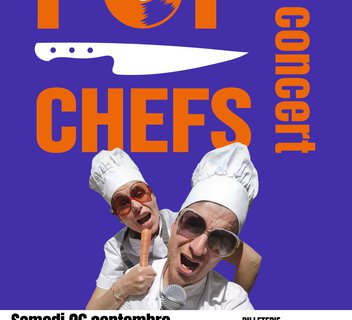 Photo Pop Chefs en concert