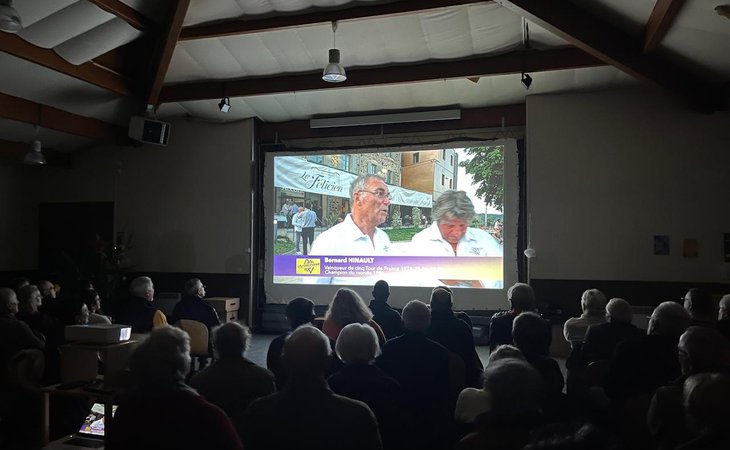 Photo Projection des films de l'Ardéchoise 2024