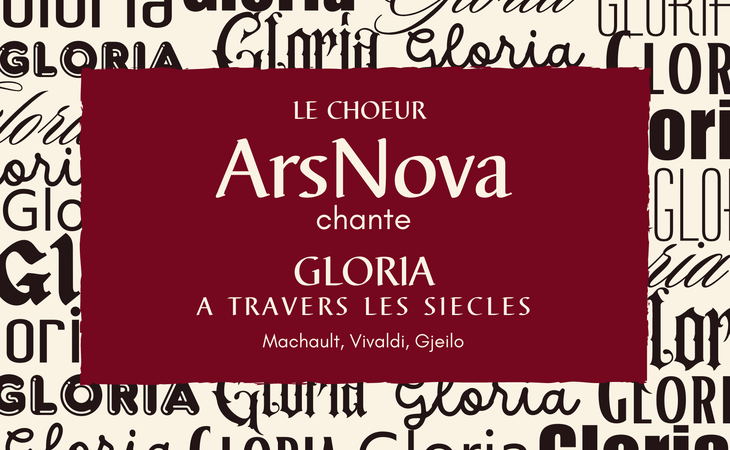 Photo Concert "Le chœur ArsNova chante Gloria à travers les siècles"