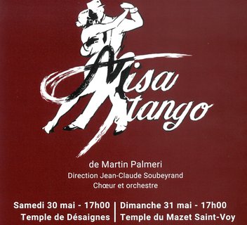 Photo Concert "Le chœur ArsNova chante la Misa Tango de Martin Palmeri"
