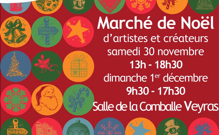 Photo Marché de Noël dartistes et de créateurs