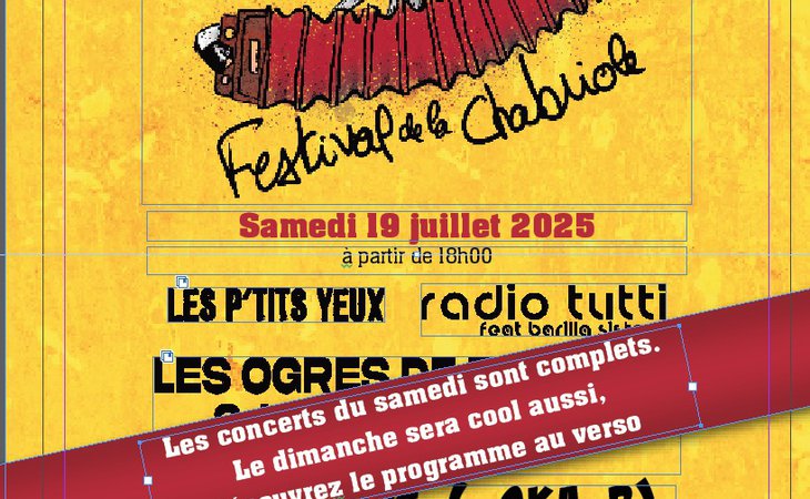 Photo COMPLET : Festival de la Chabriole #48 - Soirée-concerts du Festival de la Chabriole